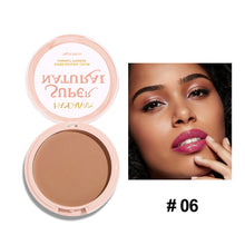 Load image into Gallery viewer, Matte Oil Control Makeup Pressed Powder Waterproof Long-lasting Concealer Setting Powder Makeup Cosmetics