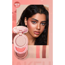 Load image into Gallery viewer, 3 in 1 Highlight Blush Contouring Makeup Palette Waterproof Long-lasting Stereoscopic Contour Face Makeup Cosmetics