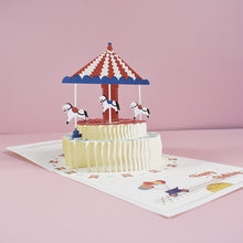Load image into Gallery viewer, 3D Pop Up Birthday Card for Kids Boy Girl Baby Shower First Birthday Party Greeting Cards Postcards Gifts with Envelope For Family Friends Lover