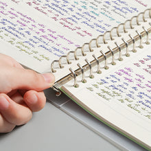 Load image into Gallery viewer, Loose Leaf Notebook A5 Ring Binder Dairy Journals Paper Refill 60 Sheets for Folder School Stationery Office Supplies