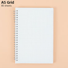 Load image into Gallery viewer, A5 A4 B5 Spiral Book Coil Notebook To-Do Lined Paper Journal Diary Sketchbook For School Supplies Stationery