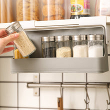 Load image into Gallery viewer, Kitchen Spice Rack Self-adhesive Wall-mounted Under-Shelf Seasoning Bottle Storage Rack Spice Organizer Kitchen Storage Rack