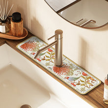 Load image into Gallery viewer, Sink Faucet Drain Pad Table Mat Toilet Diatom Mud Absorbent Pad Non-slip Anti-mildew Mat for Kitchen Countertop Dining