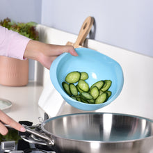 Load image into Gallery viewer, Rice Sieve Plastic Colander Kitchen Drain Basket with Handles Rice Bowl Strainer Strainer Basket Sink Drain Kitchen Tools