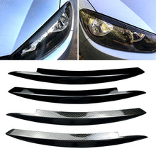Load image into Gallery viewer, Pair Car Headlight Eyebrow Eyelid Cover Decorative Trim Fit For VW Golf 6 MK6 GTI GTR 2008-2013 Accessories