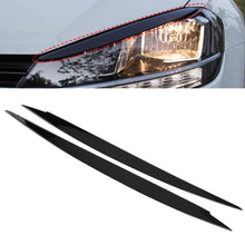 Load image into Gallery viewer, Pair Car Headlight Eyebrow Eyelid Cover Decorative Trim Fit For VW Golf 7 VII GTI GTD R MK7 2013-2017 Accessories