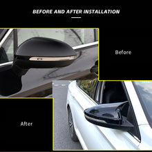 Load image into Gallery viewer, 2Pcs Car Door Side Mirror Covers Sides Rearview Cover For VW Volkswagen Golf 6 MK6 GTI GTD 2009-2013 ABS Auto Exterior Accessories