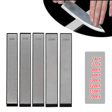 Load image into Gallery viewer, 1PC 240 320 400 600 1000 1200 1500 2000 Grit Diamond Sharpening Stones Knife Sharpener Grinding Tools Sharpen Bar Whetstone Replacement Stone