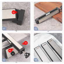 Load image into Gallery viewer, 1PC 240 320 400 600 1000 1200 1500 2000 Grit Diamond Sharpening Stones Knife Sharpener Grinding Tools Sharpen Bar Whetstone Replacement Stone