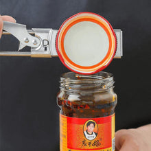Load image into Gallery viewer, Multifunctional Can Opener Beer Bottle Opener Adjustable Stainless Steel Manual Jar master Opener Gripper Kitchen Supplies
