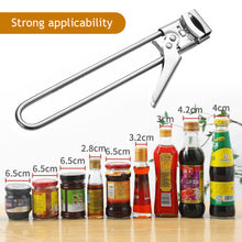 Load image into Gallery viewer, Multifunctional Can Opener Beer Bottle Opener Adjustable Stainless Steel Manual Jar master Opener Gripper Kitchen Supplies