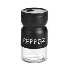 Load image into Gallery viewer, Farmhouse Salt And Pepper Shakers Set With Adjustable Lids, Modern Home Country Kitchen Decor, Cute Shaker Set