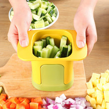 Load image into Gallery viewer, 1Pc Onion Diced Handy Tool French Fries Cutter Carrot Ham Household Cucumber Potato Kitchen Gadget Vegetable Chopper