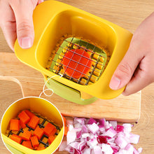 Load image into Gallery viewer, 1Pc Onion Diced Handy Tool French Fries Cutter Carrot Ham Household Cucumber Potato Kitchen Gadget Vegetable Chopper