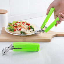 Load image into Gallery viewer, 1Pc Bowl Holder Dish Clamp Pot Pan Gripper Clip Hot Dish Plate Bowl Clip Retriever Tongs ABS Handle Kitchen Tool