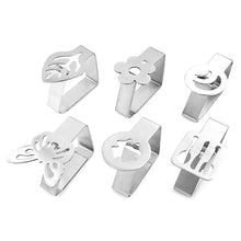 Load image into Gallery viewer, 1Pc Tablecloth Clamps Stainless Steel Table Cover Clips Anti-Slip Table Cloth Holder Clip Wedding Table Cloth Cover Fix Clips