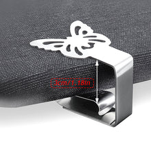 Load image into Gallery viewer, 1Pc Tablecloth Clamps Stainless Steel Table Cover Clips Anti-Slip Table Cloth Holder Clip Wedding Table Cloth Cover Fix Clips