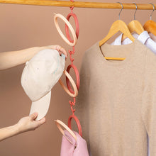 Load image into Gallery viewer, 1Pc Wall Mount Baseball Hat Holder Rack Storage Display Behind Door For Closet Hanging Scarf Cap Bag Hanger Organizer Foldable Shelf
