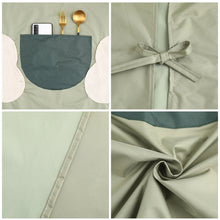 Load image into Gallery viewer, 1Pc Waterproof Kitchen Apron Hand-wiping Oil-Proof Avocado Pattern Cooking Apron Chef Apron With Big Pocket Women Baking BBQ Accessories