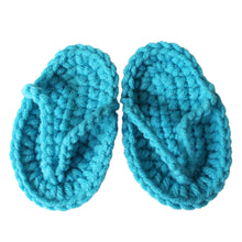 Load image into Gallery viewer, New Born Photography Props Baby Slippers Baby Photo Props Hand Crochet Shoes Newborn Fotografia Baby Photography Accessories