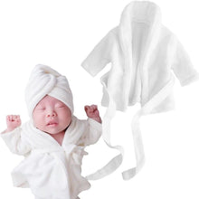 Load image into Gallery viewer, Baby Photo Shoot Accessories Bathrobes Wrap Newborn Photography Props Baby Costume Clothes for New Born Baby Girl Boy Photo Props