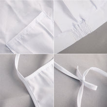 Load image into Gallery viewer, Baby Chef Apron Hat Bib Newborn Photography Prop Set Cute Toddler Art Smock Costume Infant Burp Cloth Boy Girl Photo Accessories
