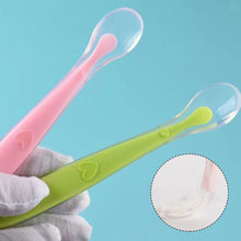 Load image into Gallery viewer, Baby Silicone Soft Spoon Training Feeding Spoons for Children Kids Tableware Infant Learning Eating Utensils