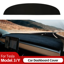 Load image into Gallery viewer, Car Dashboard Cover Mat Sun Shade Pad Carpets Rug Protector For Tesla Model 3 Y 2021 - 2023 Model 3 2017-2023 Accessories