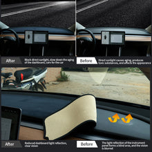 Load image into Gallery viewer, Car Dashboard Cover Mat Sun Shade Pad Carpets Rug Protector For Tesla Model 3 Y 2021 - 2023 Model 3 2017-2023 Accessories