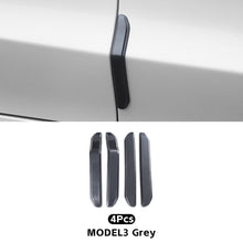 Load image into Gallery viewer, 4Pcs Car Door Anti-collision Strip Paint Body Anti Scratch Sticker Modification Accessories ABS For Tesla Model 3 Model Y