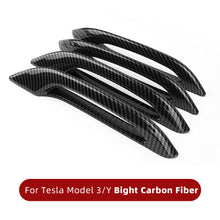 Load image into Gallery viewer, 4Pcs Car Bonding Door Handle Protection Cover Firm Antifreeze Modification For Tesla Model 3 Model Y 2021-23 Accessories