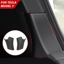 Load image into Gallery viewer, 2Pcs Car Sides Fender Cover Trunk Sides Fender Cover Baffles ABS Protect the Trunk For Tesla Model Y