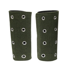 Load image into Gallery viewer, 1Pair Wear-Resistant Canvas Anti-Cutting Wrist Guard With Built-In Metal Bar Prevent Glass Cuts Thickened Arm Guard Labor Protection Elbow Protection