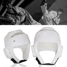 Load image into Gallery viewer, Professional Taekwondo White Helmet Muay Thai Sanda Karate Free Combat Training Tools Sports Equipment
