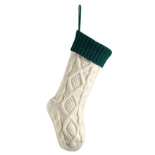 Load image into Gallery viewer, 18"/46cm Large Capacity Christmas Gift Bag Decorative Socks Christmas Knitting Socks Xmas Tree Hanging Ornaments Christmas Decorations