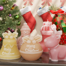 Load image into Gallery viewer, Christmas Ornament Candle Soap Silicone Mold DIY Handmade Christmas Gifts Aromatherapy Candle Gypsum Resin Mold Home Christmas Decoration Gifts