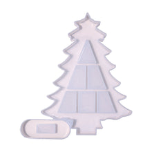 Load image into Gallery viewer, Christmas Tree Ornament Silicone Mold DIY Handmade Mini Christmas Showcase Resin Mold Home Christmas Decoration Gifts