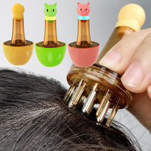Load image into Gallery viewer, Mini Hair Roots Massage Medicine Comb Portable Scalp Applicator Liquid Comb Hair Growth Serum Oil Nourish Hair Head Massager