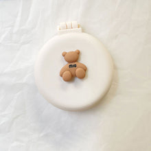 Load image into Gallery viewer, Cute Mini Mirror Portable Mini Air Cushion Comb Female Foldable Air Bag Comb with Mirror Anti Static Styling Accessories
