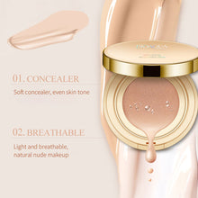 Load image into Gallery viewer, Air Cushion Moisturizer BB Cream Brighten Concealer Foundation Face Whitening Makeup Facial Base Perfect Cover Cosmetics
