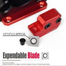 Load image into Gallery viewer, Adjustable Electric Drill Milling Dowel Round Rod Auxiliary Tool with 8-20mm Holes Carbide Blades Inserts Dowel Maker Woodworking