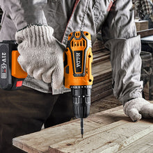 Load image into Gallery viewer, Rechargeable Handheld 12V 16.8V 21V Electric Cordless Drill Screwdriver Wireless Power Driver DC Lithium-Ion Battery Power Tool