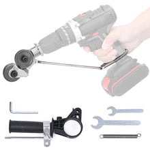 Load image into Gallery viewer, Electric Drill Metal Plate Auxiliary Cutter Metal Iron Tin Plate Quick Cutting Tool Labor-Saving Electric Drill Cutter Retrofit Tool