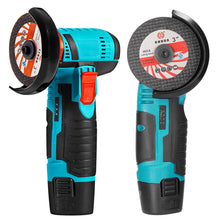 Load image into Gallery viewer, 12V Brushed Angle Grinder 19500rpm Grinding Polishing Machine Cordless Lithium Battery Rechargeable Grinder Cutting Power Tools