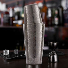 Load image into Gallery viewer, 18oz/28oz Engraving Stainless Steel Boston Cocktail Shaker Wine Mixer Boston Bar Shaker Bar Tools Barware Home Bar Utensils