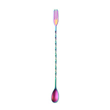 Load image into Gallery viewer, Stainless Steel Stir Bar Spoon Mixing Ounces Cocktail Spoon Drink Shaker Muddler Stirrer Bartender Tools Teadrop Spoon Bar Tools