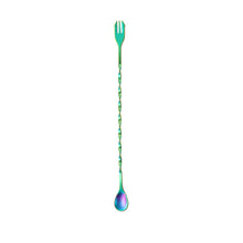 Load image into Gallery viewer, Stainless Steel Stir Bar Spoon Mixing Ounces Cocktail Spoon Drink Shaker Muddler Stirrer Bartender Tools Teadrop Spoon Bar Tools