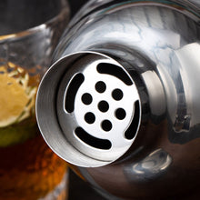 Load image into Gallery viewer, 1Set Cocktail Shaker Bar Set Stainless Steel Bartender Kit Boston Shaker/Jigger/Strainer/Bar Mixer Spoon/Tongs Party Bar Tools