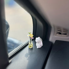 Load image into Gallery viewer, Car Interior Center Console Decoration Mini Rabbit Miniature Vase Auto Ornaments For Car Funny Decoration Accessories