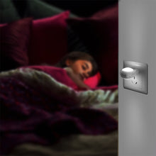 Load image into Gallery viewer, Mini LED Snail Night light Auto Night Lamp Built-in Light Sensor Control Light Wall Lamp For Baby Kids Bedroom EU/US Plug